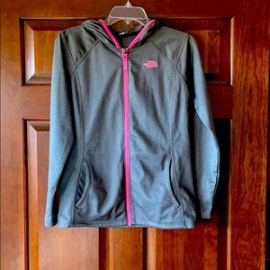 The North Face hooded sweatshirt/jacket